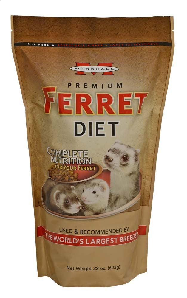 Marshall Pet Products Premium Ferret Diet Dry Food 1ea/22 oz