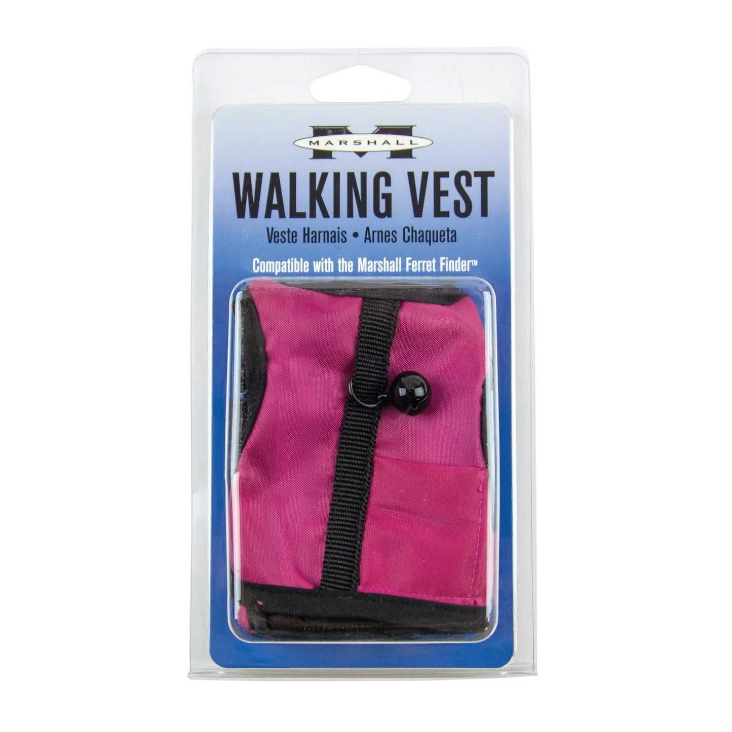Marshall Pet Products Ferret Finder Walking Vest Maroon 1ea/MD