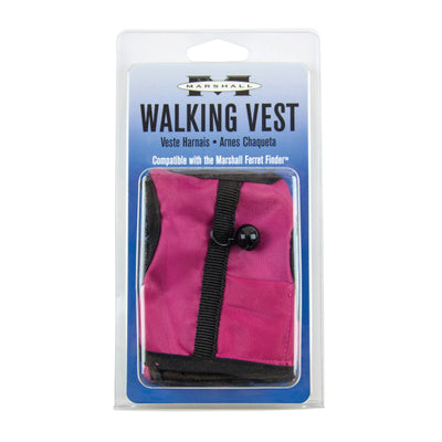 Marshall Pet Products Ferret Finder Walking Vest Maroon 1ea/MD