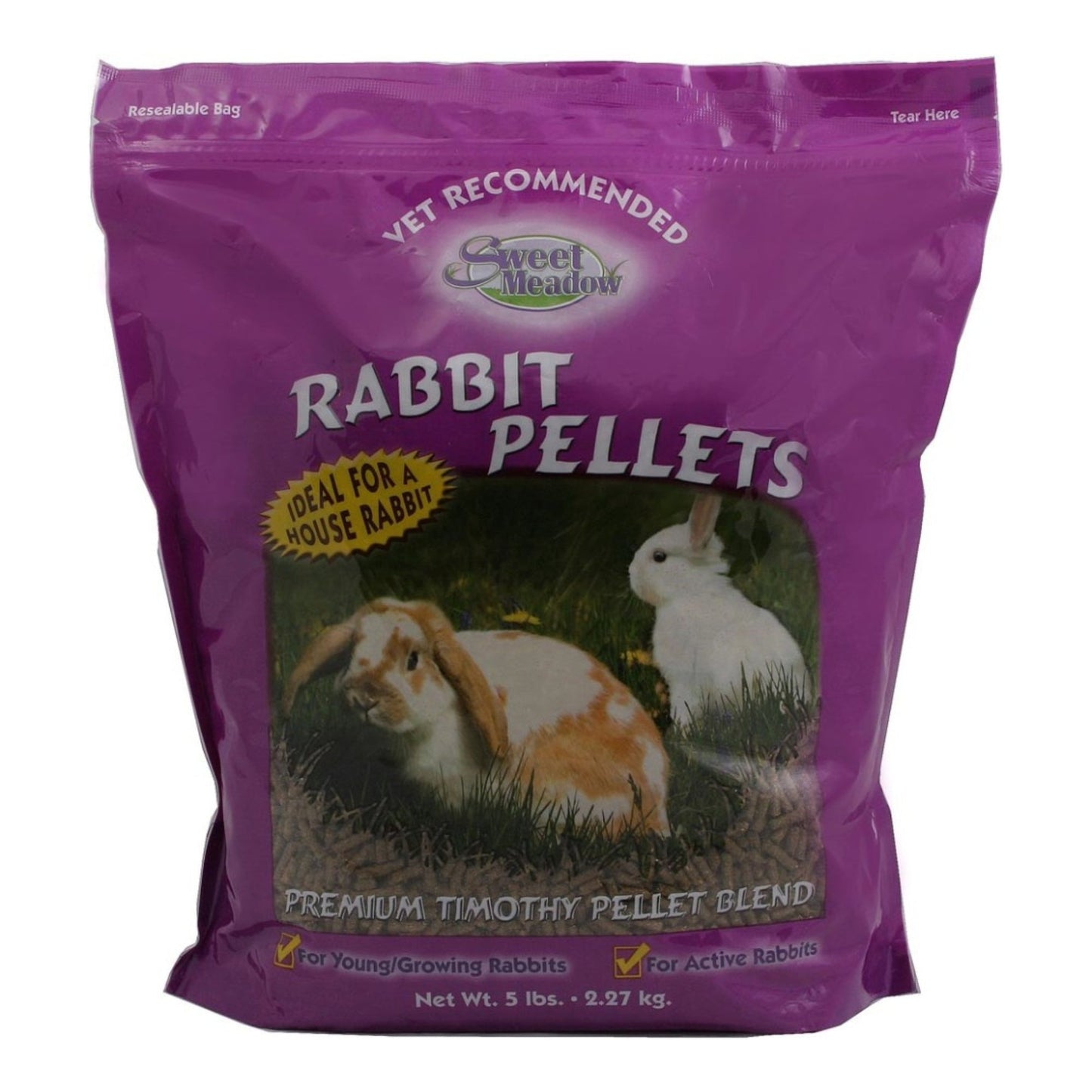 Sweet Meadow Farm Rabbit Pellets Original Blend 4ea/10 lb