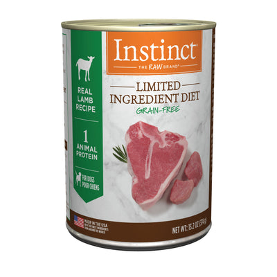 Natures Variety Instinct Dog Can Limited Ingredient Lamb 13.2oz. (Case of 6)