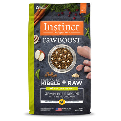 Natures Variety Instinct  Raw Boost Healthy Weight Chicken 4Lb Grain Free