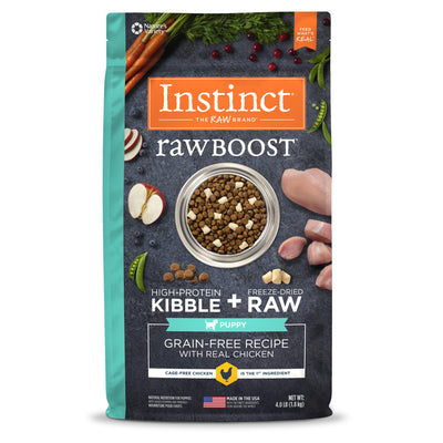 Natures Variety Instinct  Raw Boost Puppy Chickn4Lb Grain Free (Case Of 4)