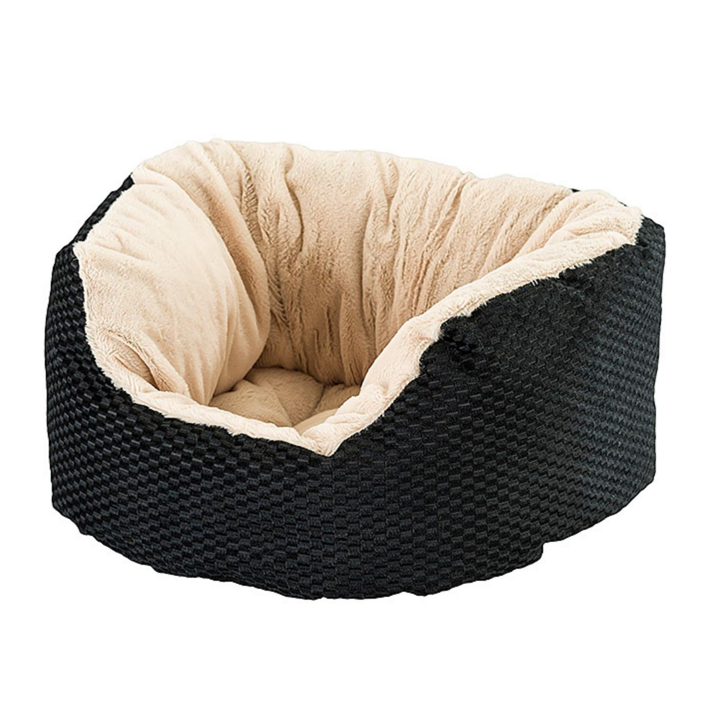Ethical Pet Sleep Zone Checkerboard Napper 18" Blk