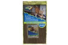 OurPets Cosmic Double Wide Cat Scratcher Brown, Yellow 1ea