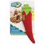 OurPets Cosmic 100% Catnip Filled Chili Pepper 'Hot Stuff' Cat Toy Red, Green 1ea