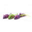 OurPets Three Twined Mice Catnip Toy Green, Purple 1ea/3 pk, Mass