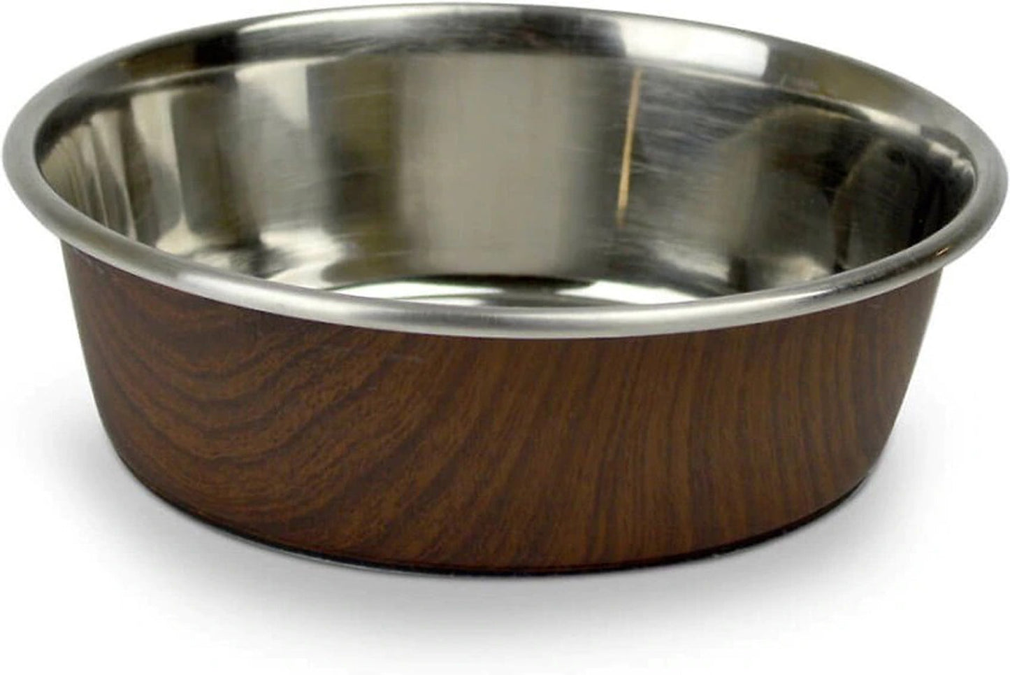 OurPets Durapet Wood Grain Bowl Dark Brown 1ea/4 Cups