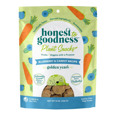 Honest To Goodness Golden Years Senior Treats Blueberry/Carrot 8oz.