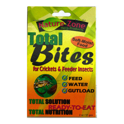 Nature Zone Cricket Total Bites with Spirulina 1ea/2oz.