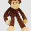 Multipet Swingin Safari Dog Toy Monkey Assorted 1ea/22 in