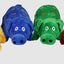 Multipet Globlets Plush Dog Toy Pig Assorted 1ea/9 in