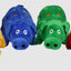 Multipet Globlets Plush Dog Toy Pig Assorted 1ea/9 in