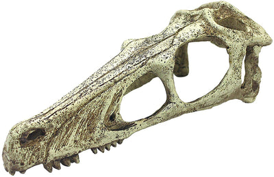 Komodo Raptor Skull Reptile Hideout Tan 1ea/LG
