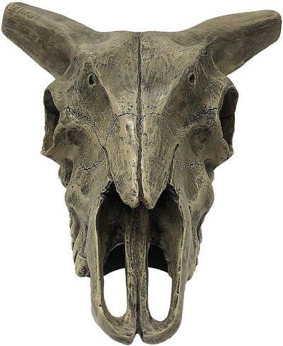 Komodo Deer Skull Reptile Hideout Gray 1ea/One Size