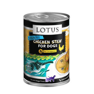 Lotus Dog Grain Free Chicken Asparagus Stew 12.5oz. (Case of 12)