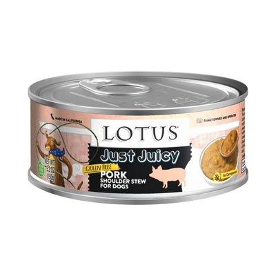 Lotus Dog Grain Free Juicy Pork Shoulder Stew 5.3oz.