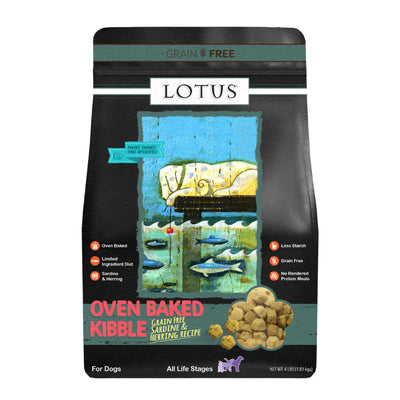 Lotus Dog Adult Grain Free Sardine Pollock 4Lb