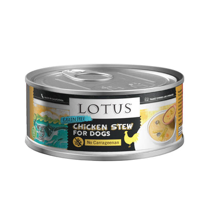 Lotus Dog Grain Free Chicken Asparagus Stew 5.3oz. (Case of 24)