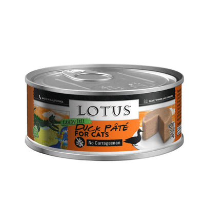 Lotus Cat Pate Grain Free Duck 5.3oz. (Case of 24)