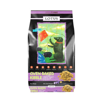 Lotus Dog Grain Free Lamb Turkey Liver 20Lb