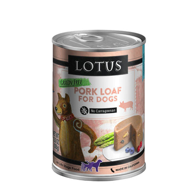 Lotus Dog Grain Free Loaf Pork 12.5oz.