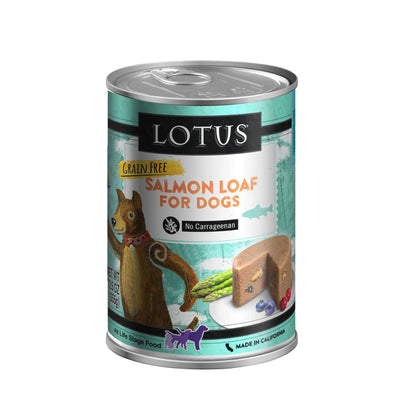 Lotus Dog Grain Free Loaf Salmon 12.5oz. (Case of 12)
