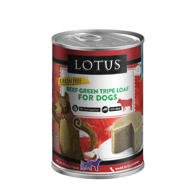 Lotus Dog Grain Free Loaf Beef Tripe 12.5oz. (Case of 12)