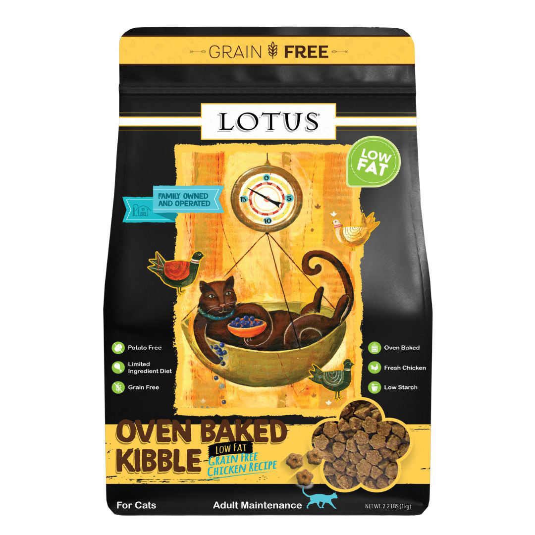 Lotus Cat Grain Free Low Fat Chicken 2.2Lb