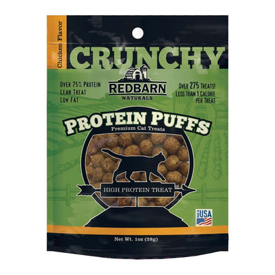 Redbarn Pet Products Protein Puffs Crunchy Cat Treats Chicken 1ea/1 oz