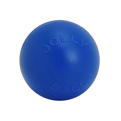 Jolly Pets Push-N-Play Ball Blue XLarge 14in.