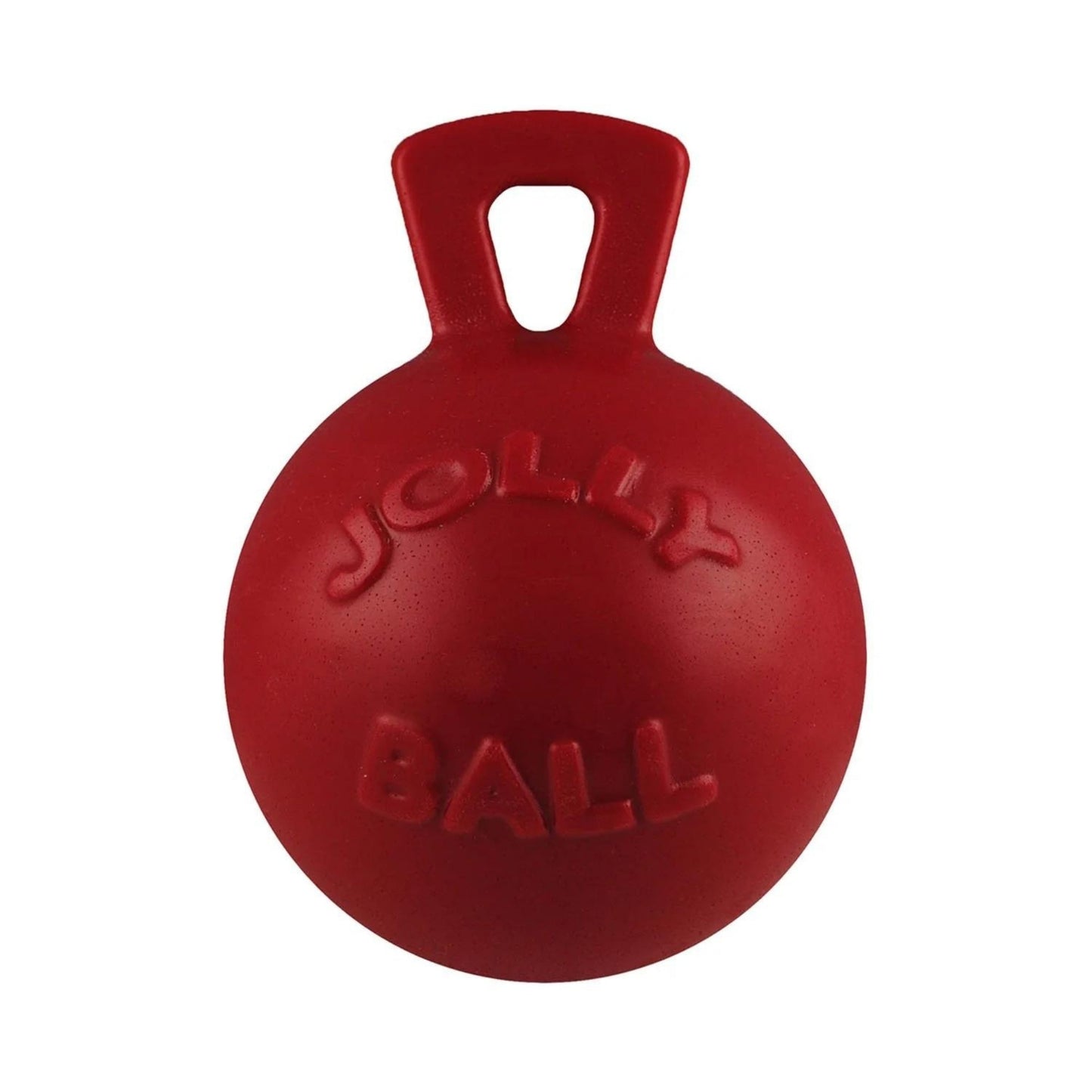 Jolly Pets Tug-N-Toss Ball Red Small 4.5in.