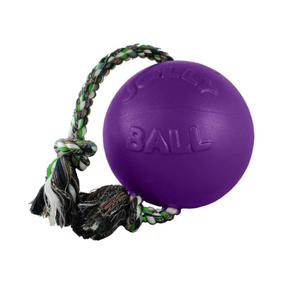 Jolly Pets Romp-N-Roll Ball Purple Medium