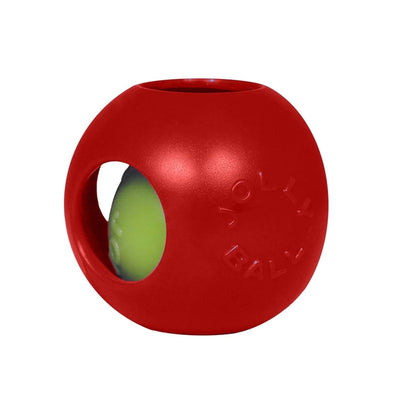 Jolly Pets Teaser Ball Red 4.5in. Small