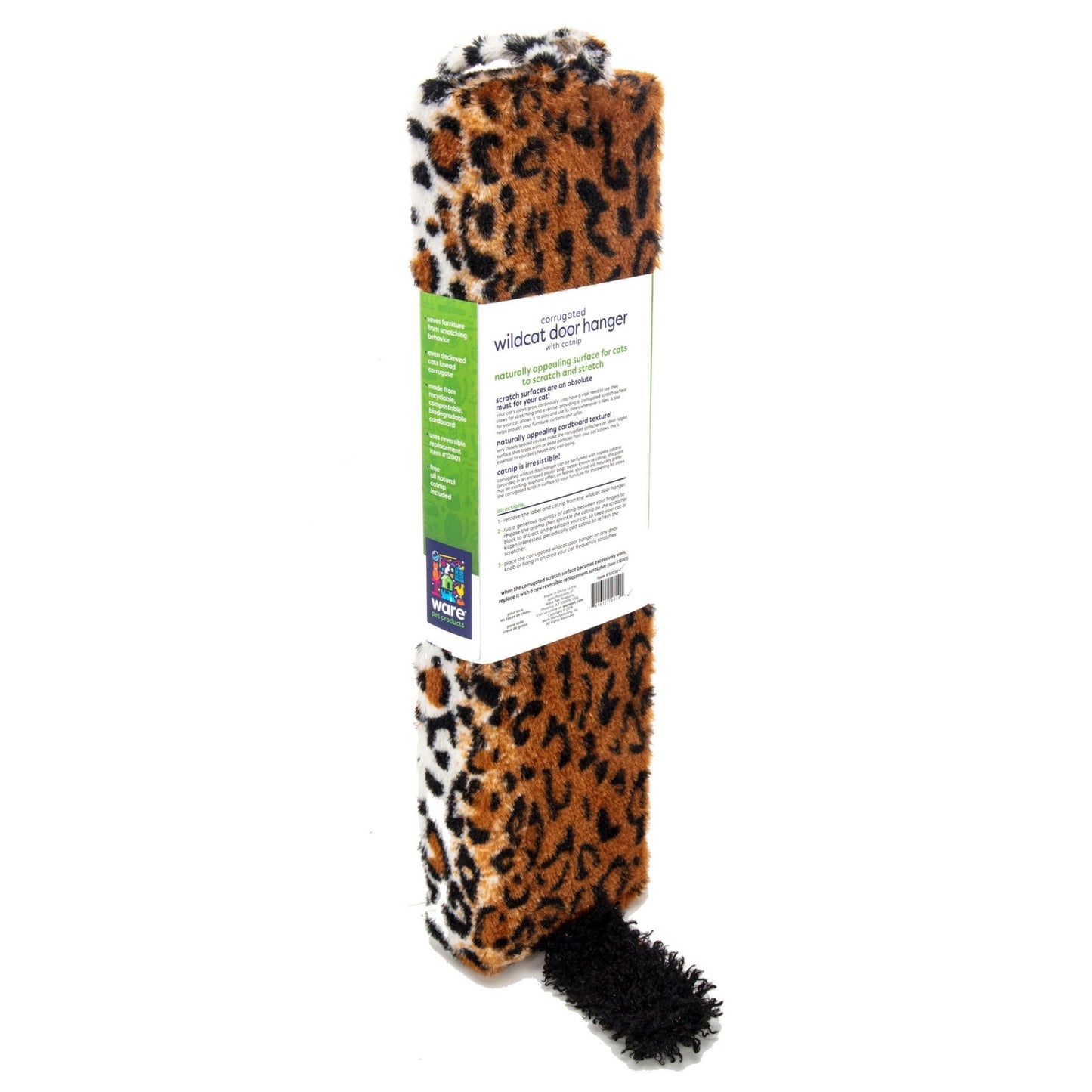 Ware Corrugated Wild Cat Door Hanger  4.75 x 2 x 28in.