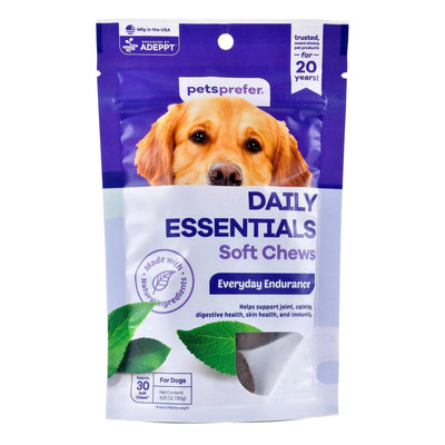 Pets Prefer Daily Essentials Soft Chews for Dogs 30 count