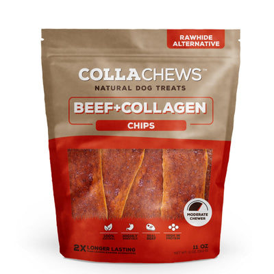 Collachews Collagen Chips Beef 11oz.