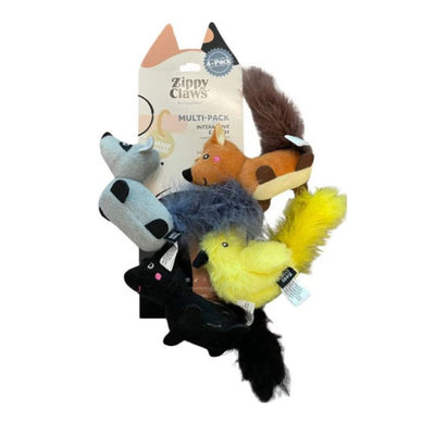 Zippyclaws Critters Small-4 Pk