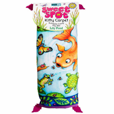 Fuzzu Sweet Spot Kitty Carpet- Lily Pond