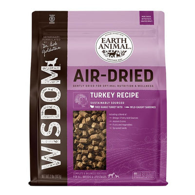 Earth Animal Dog Wisdom Air-Dried Turkey 2 Lb