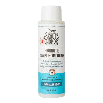 Skouts Honor Cat Shampoo & Conditioner Unscented 16oz.