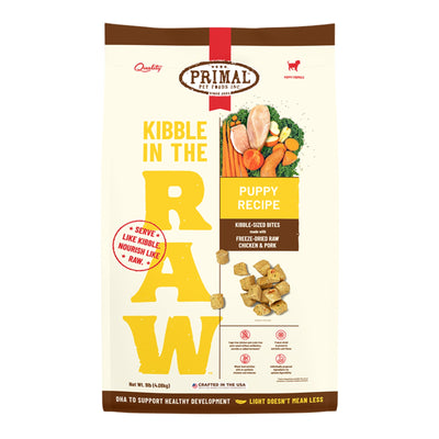Primal Dog Freeze-Dried Kibble In The Raw Puppy 9Lb