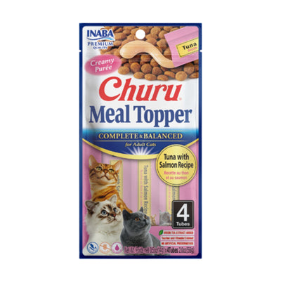 **Inaba Churu Meal Topper C 2oz./6 Tuna Salmon