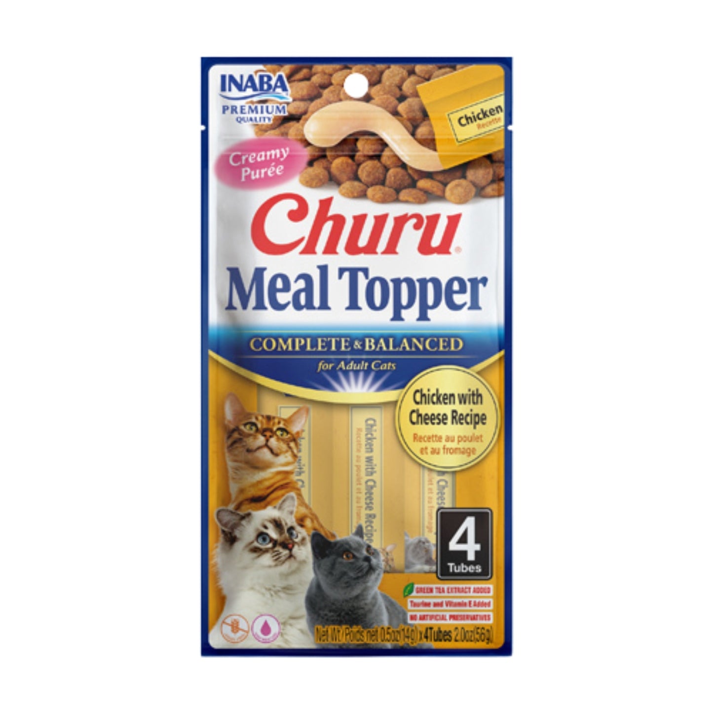 **Inaba Churu Meal Topper C 2oz./6 Chicken Cheese