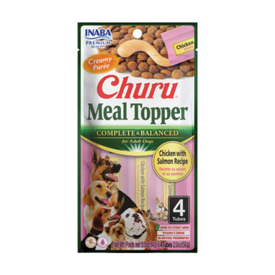 **Inaba Churu Meal Topper D 2oz./6 Chicken Salmon