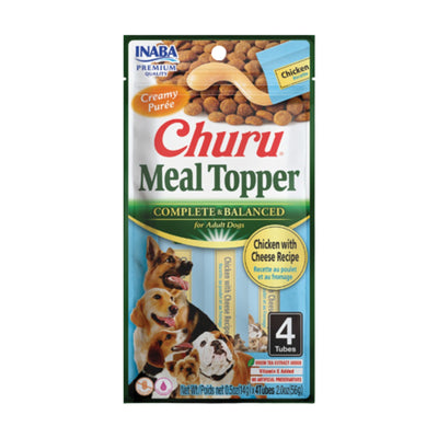 **Inaba Churu Meal Topper D 2Oz/6 Chicken Cheese