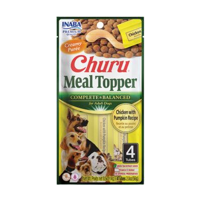 **Inaba Churu Meal Topper D 2oz./6 Chicken Pmpkn