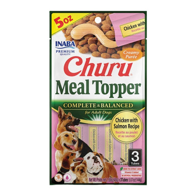 **Inaba Churu Meal Topper D 5.07Oz/6 Chicken Slmn