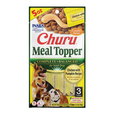 **Inaba Churu Meal Topper D 5.07Oz/6 Chicken Pmpkn