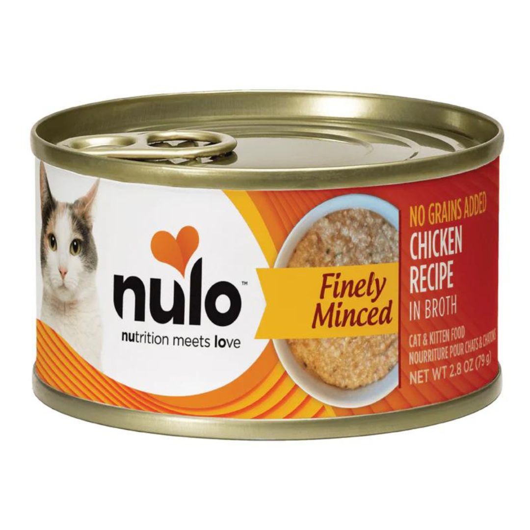 Nulo Cat Finely Minced Grain Free Chicken 2.8Oz